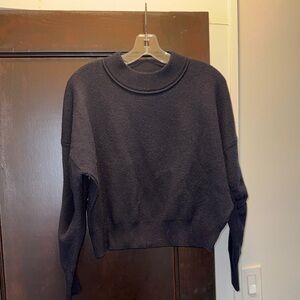 Zara Navy Blue Crewneck Sweater- worn once